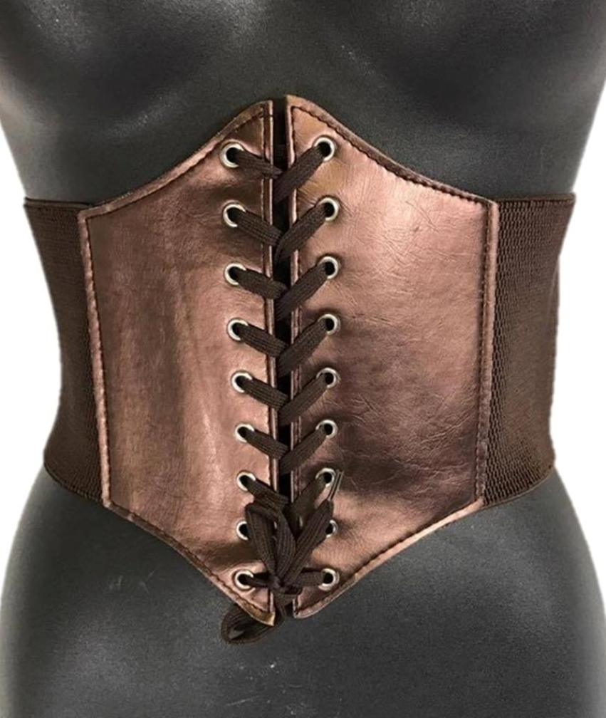 Steampunk Waist Cincher Belt Medieval Pirate Gypsy Women's Costume